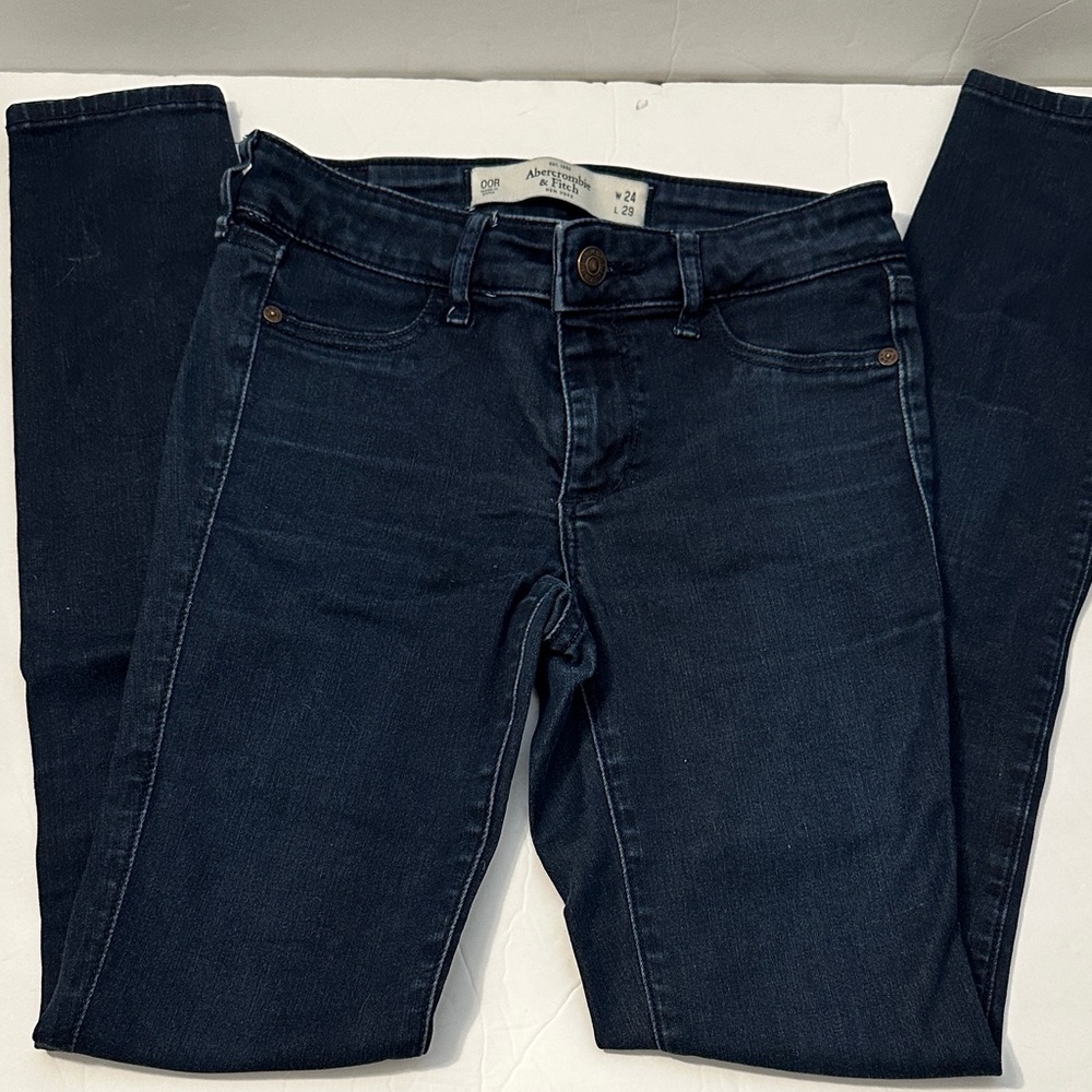 Abercrombie and Fitch Jegging 00R Dark Indigo Skinny Jeans